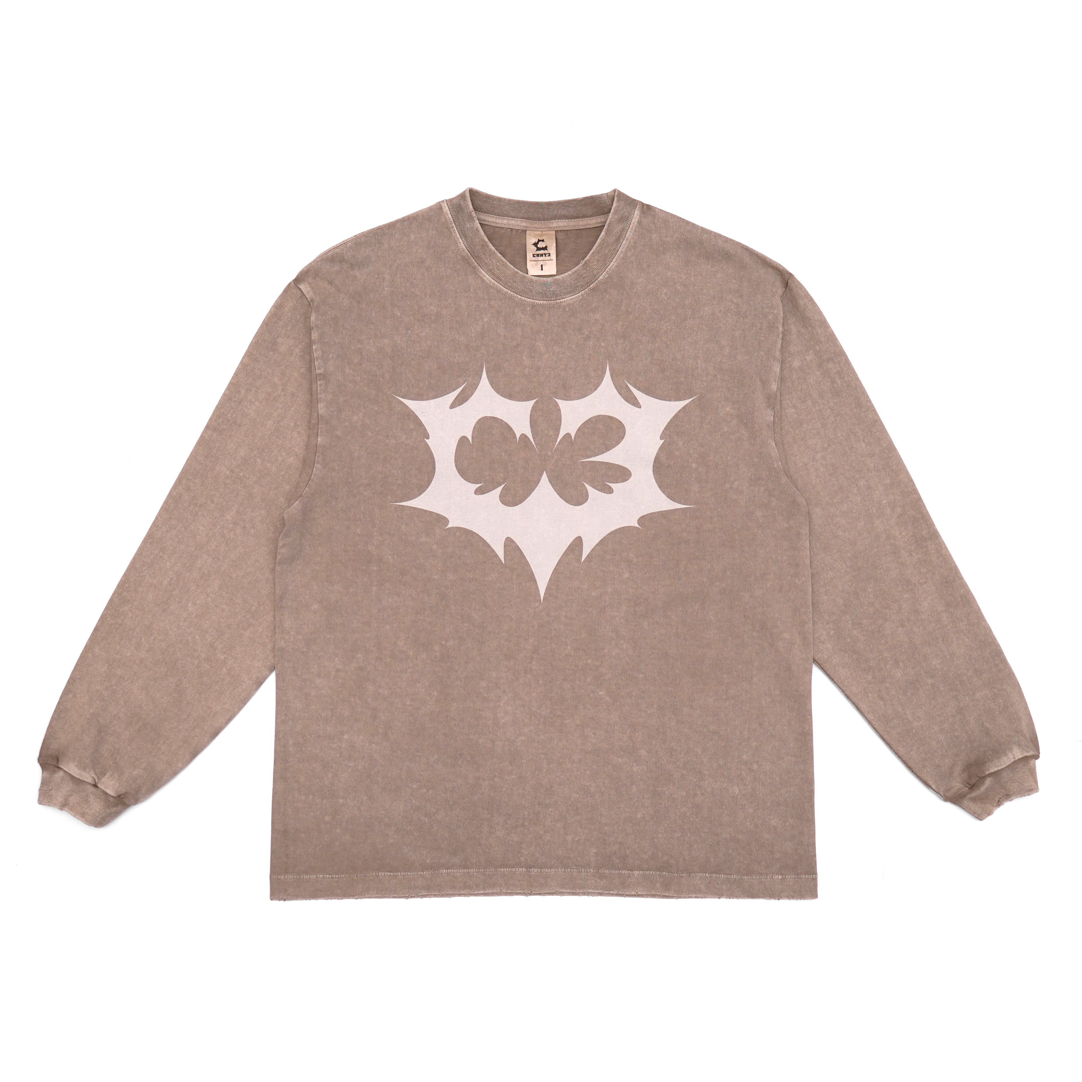 CAAT3 C3 HEART L/S TEE APRICOT CAAT3LT01AC