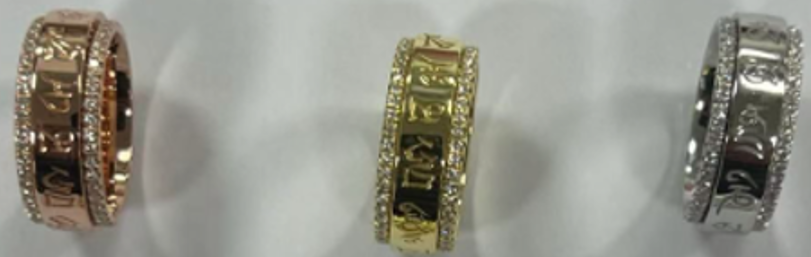 JA260220-M106-DLGR0037-電黑色-材質:#925-黃財神介子(幼身款)+ 培育石 92粒石-0.65cts-(預計4月頭到貨，只限尖沙咀門店自取不包郵)