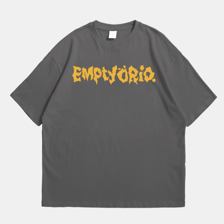 【EmptyORio】EO灰黃時代 LOGO TEE