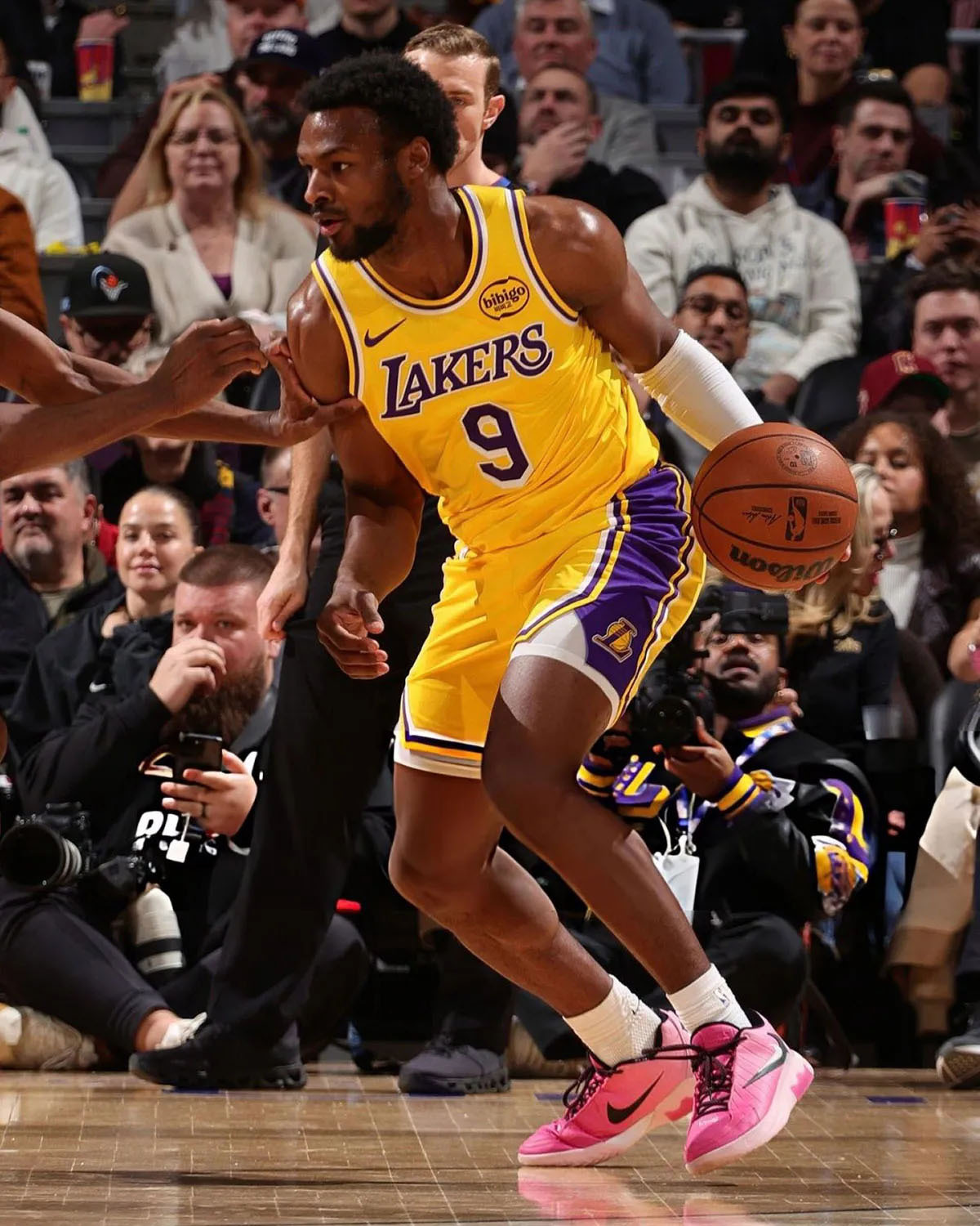 限量預定不退換〈3月初發貨〉Bronny James x NIKE LEBRON WITNESS 9 PINK 粉色倒鉤 實戰籃球鞋【IO7382-600】布朗尼PE LBJ