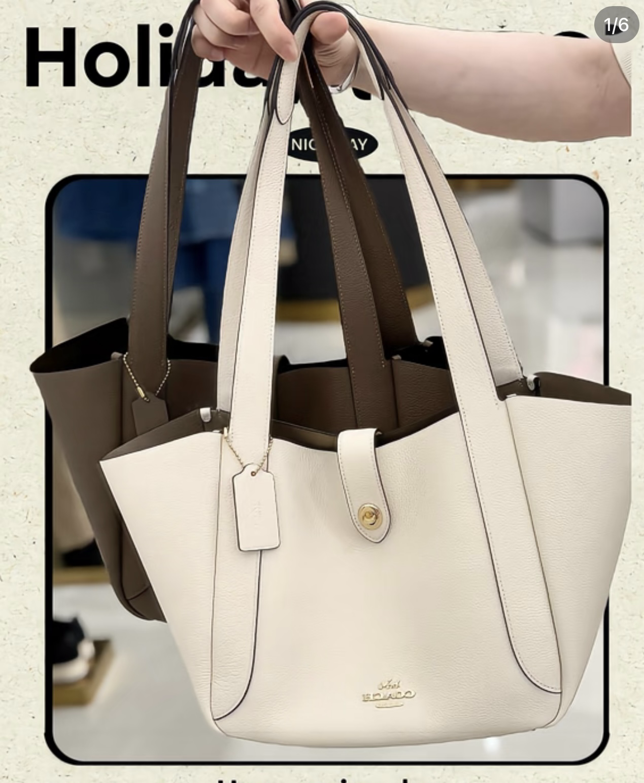 【預購】Coach  H0220800 Hadley Tote