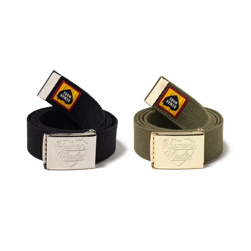 預購┃日本製 HUMAN MADE WEB BELT 軍事風 腰帶 皮帶