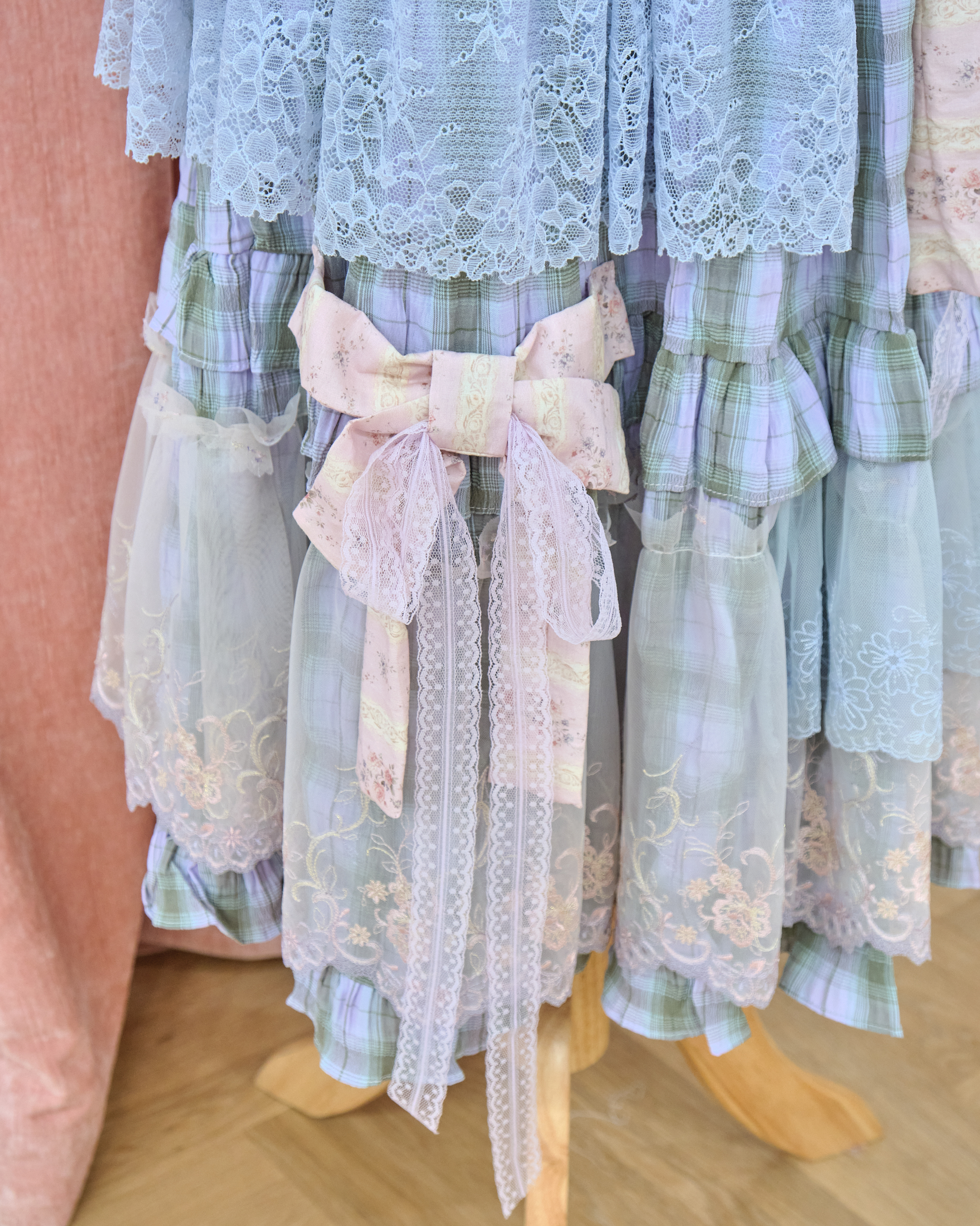 13357 Fairy Realm Tiered Lace Princess Long Skirt