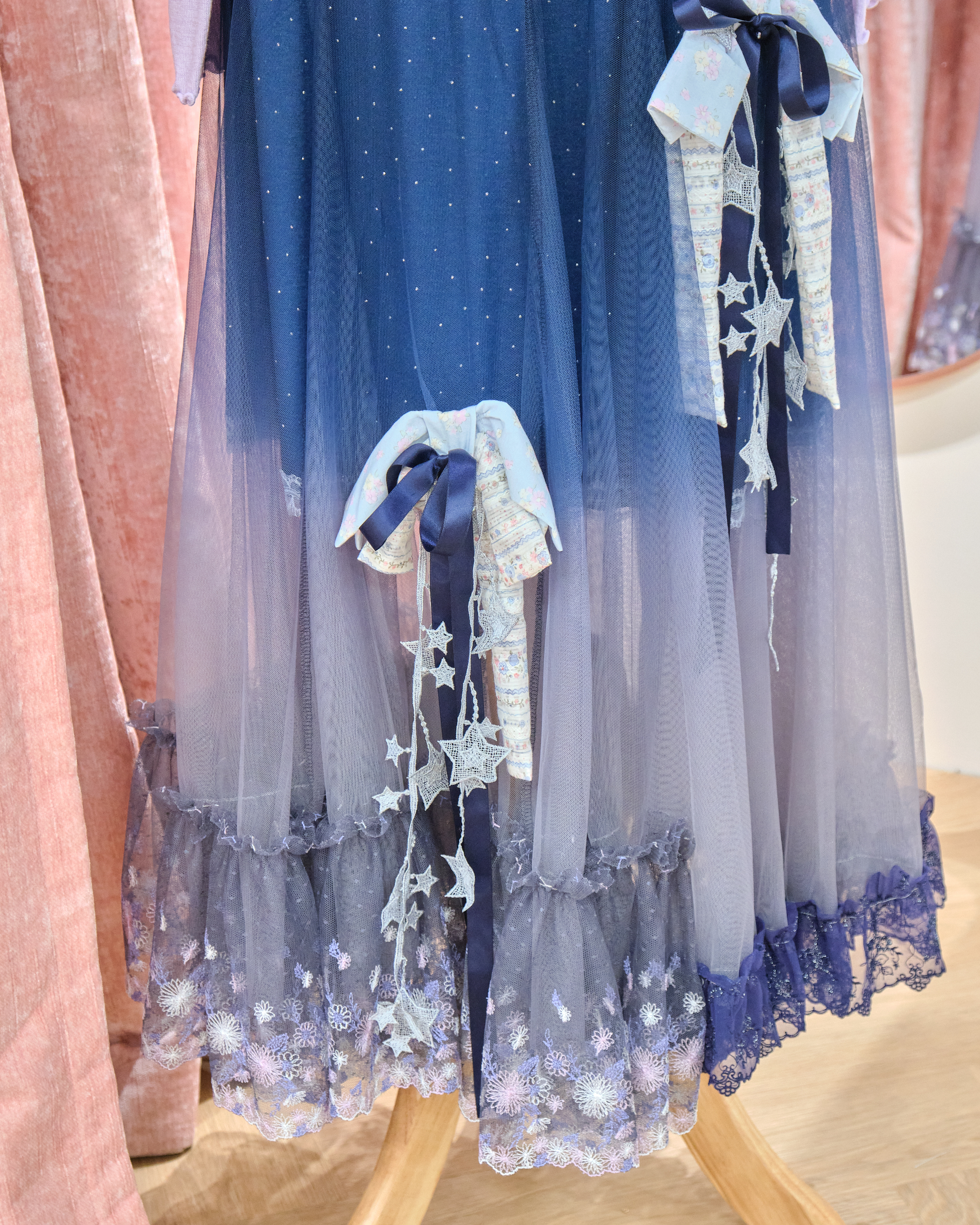 13360 Fairy Realm Tiered Lace Princess Long Skirt