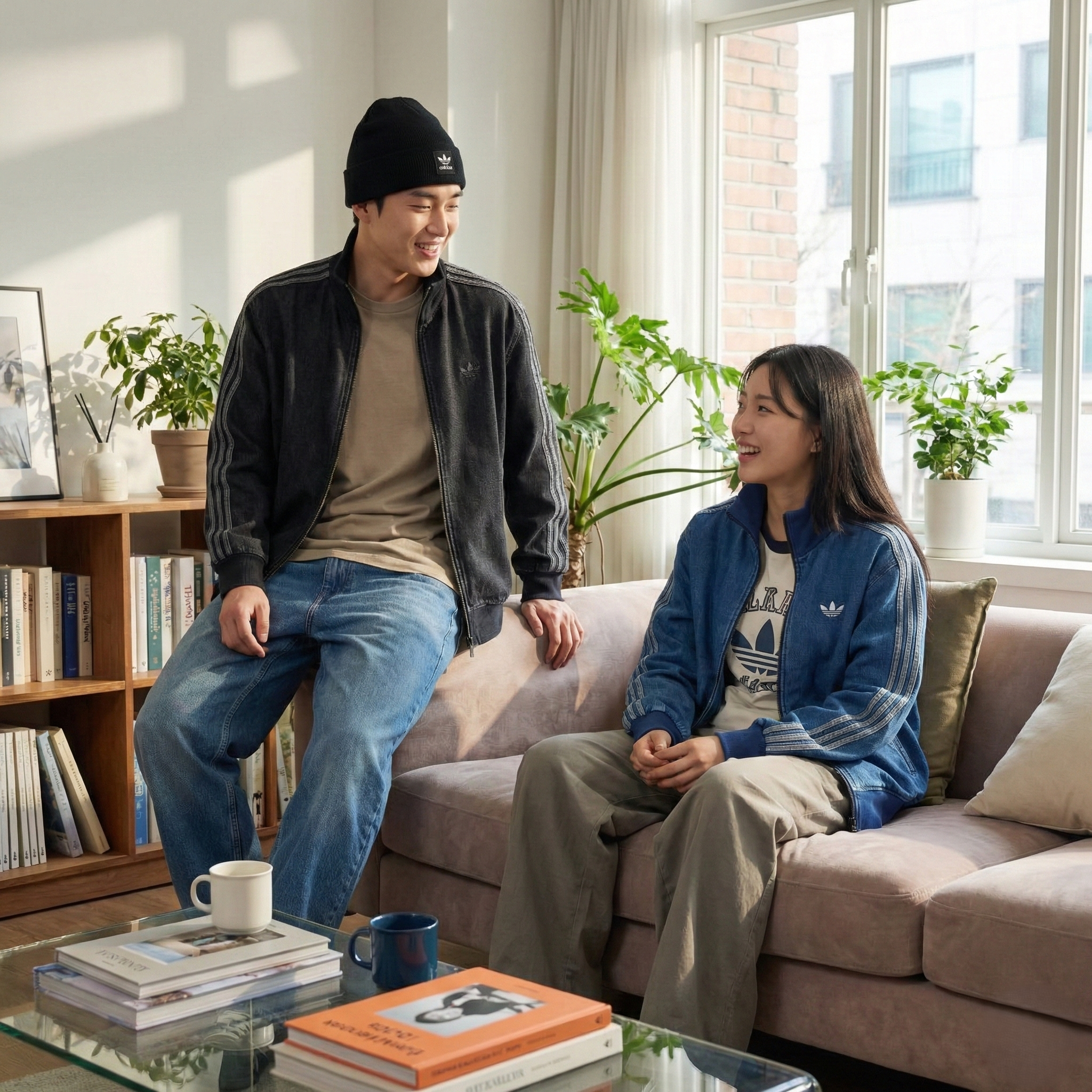 【預購】ADIDAS H022104 經典牛仔單寧運動外套