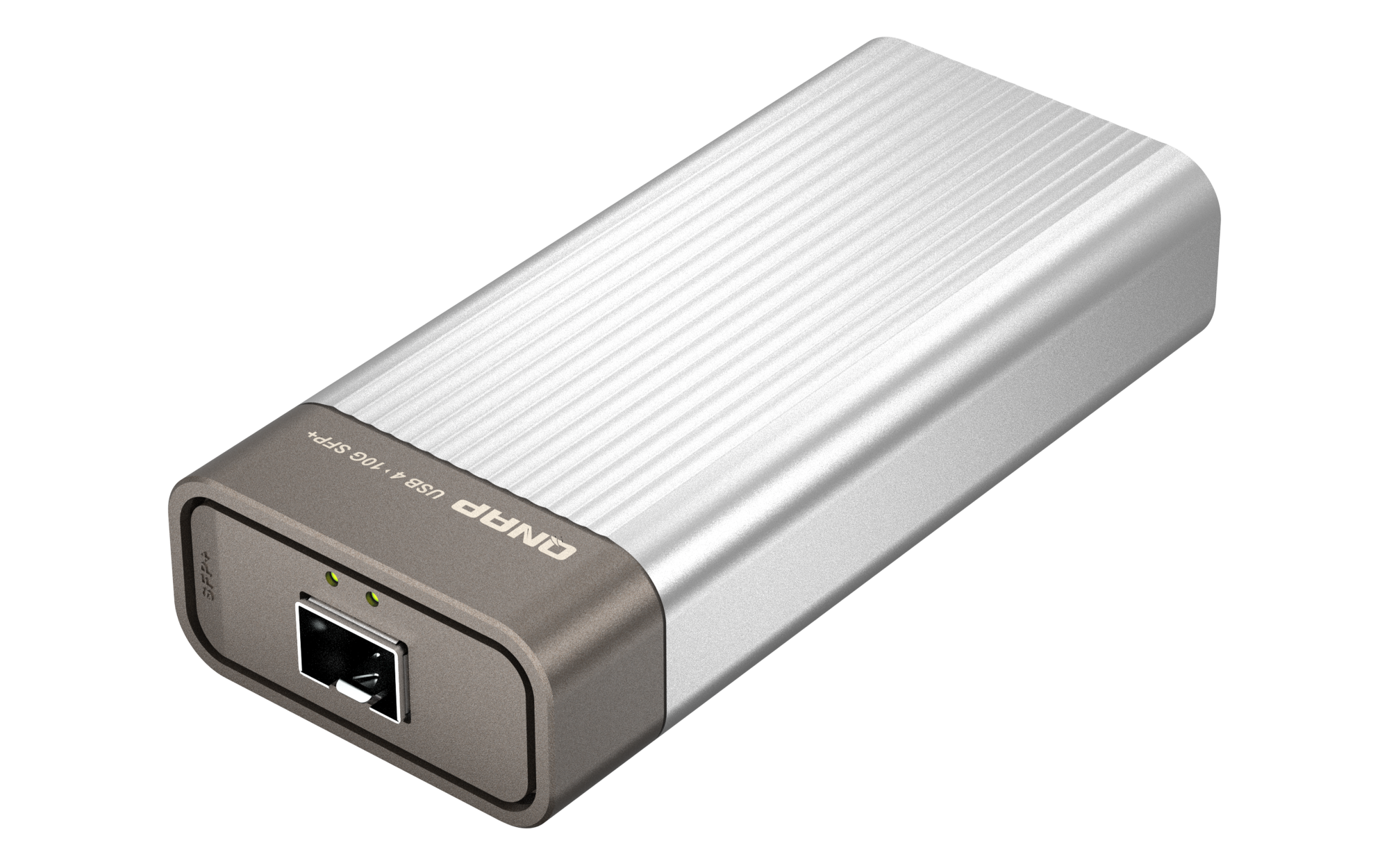 QNAP USB4 Type‑C 轉 10GbE SFP+ 網路轉換器（QNA‑UC10G1SF）