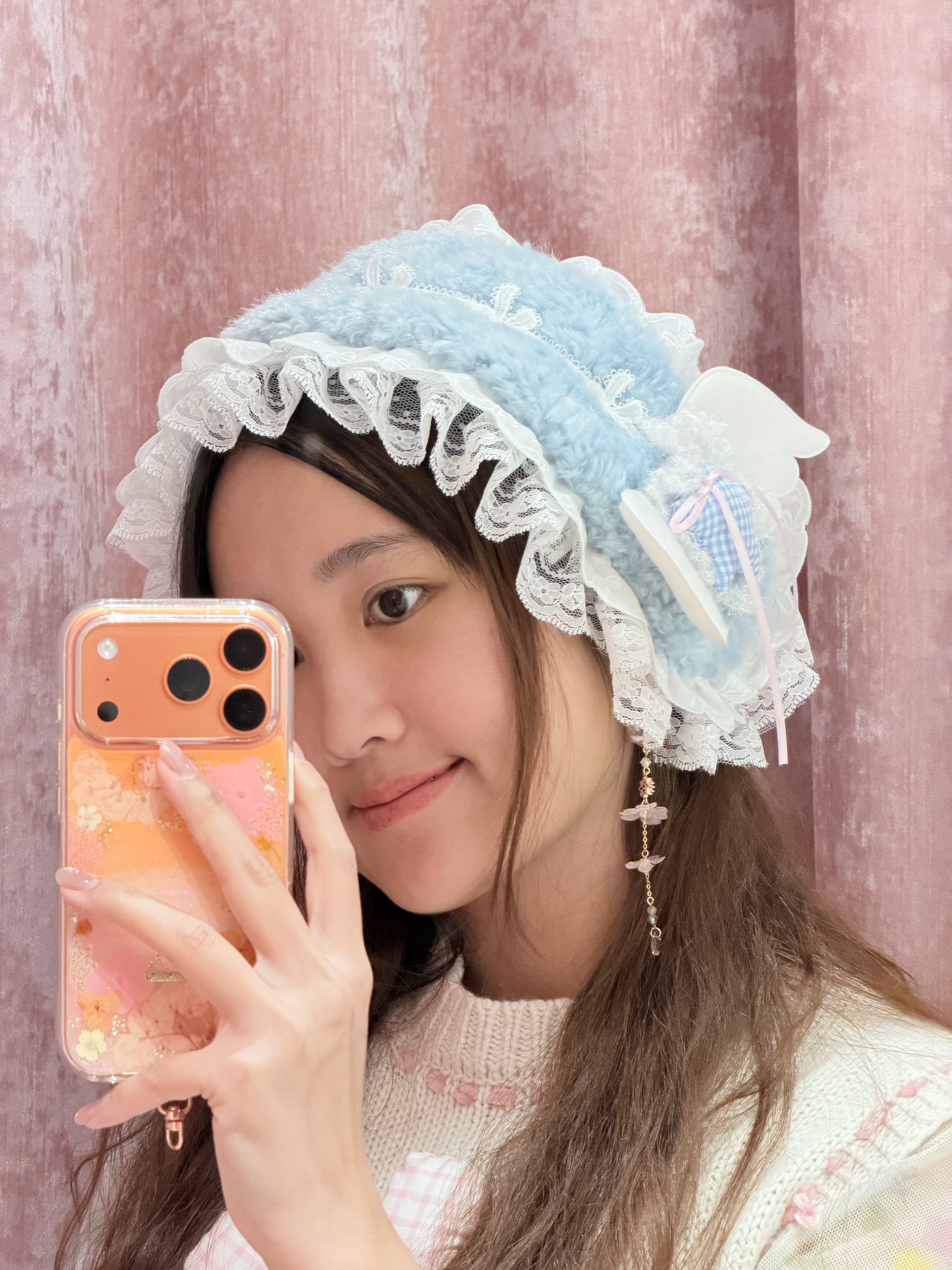 13319 Heart Blossom Dream Earmuff Headband