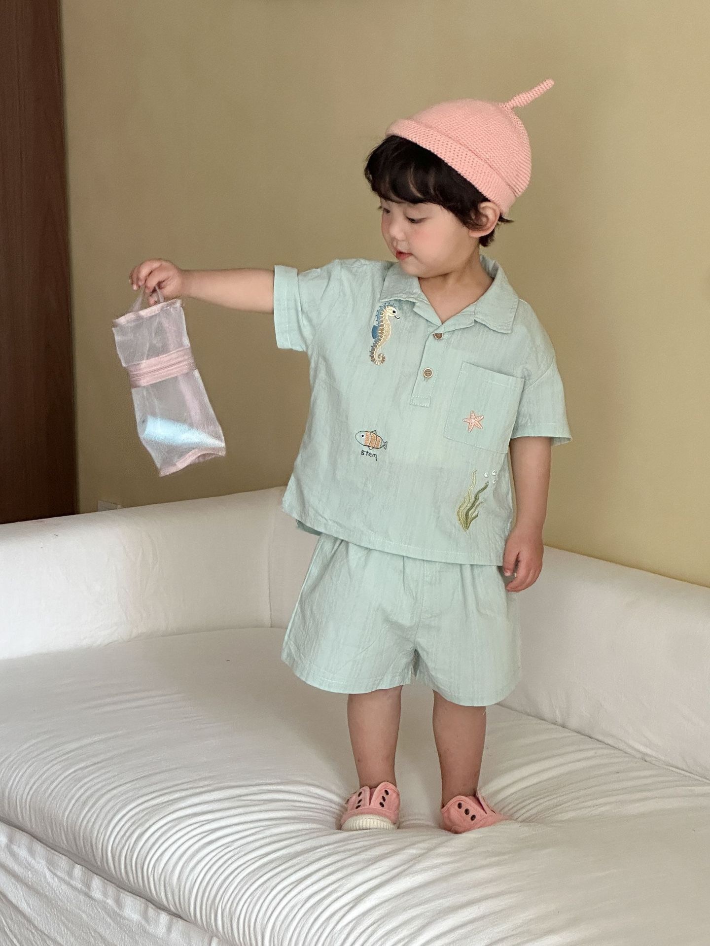 兄弟姐妹一起穿_海底世界套裝