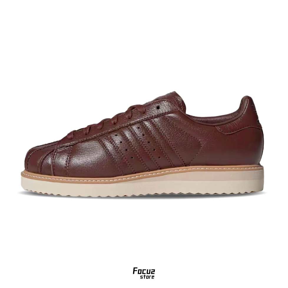 【Focus Store】預購 Adidas Originals Superstar lux "Brown" 咖啡色 皮革貝殼頭 IH4175