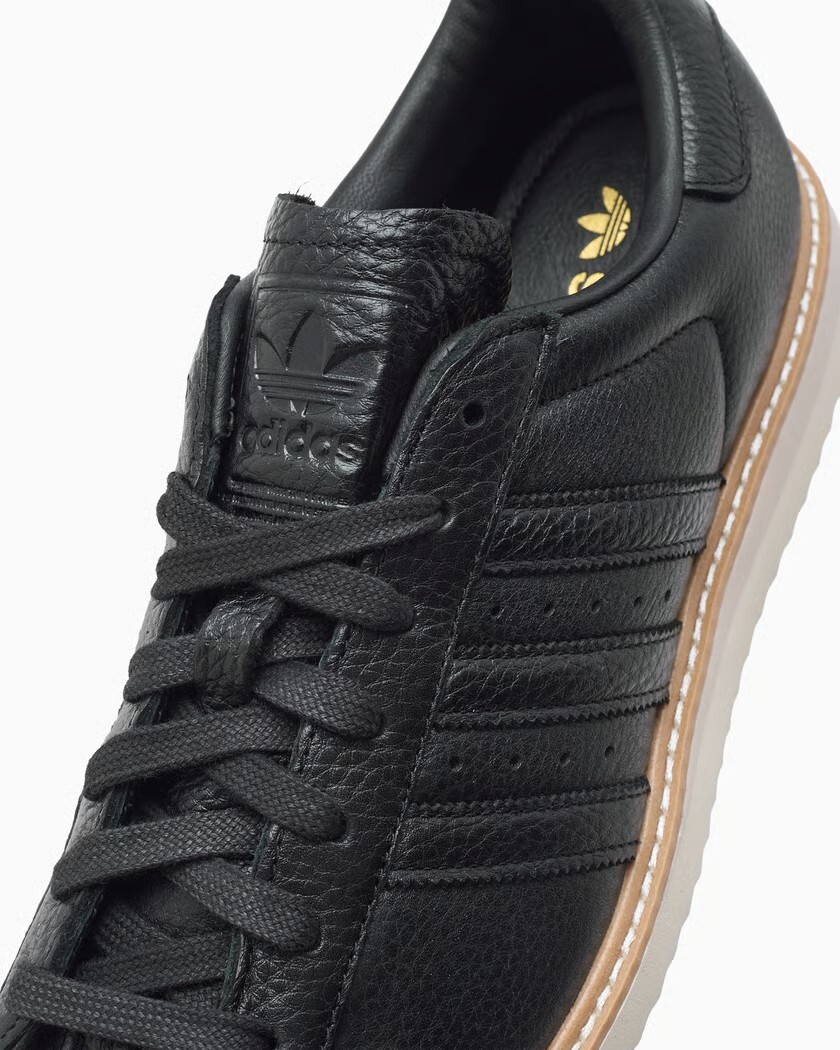 【Focus Store】預購 Adidas Originals Superstar lux "Black" 黑色 皮革貝殼頭 JQ4314