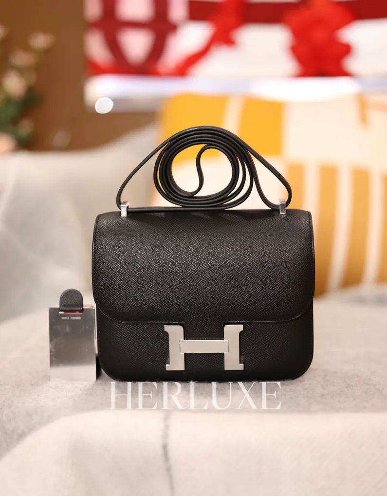 Constance mini mirror 89 noir ck epsom G