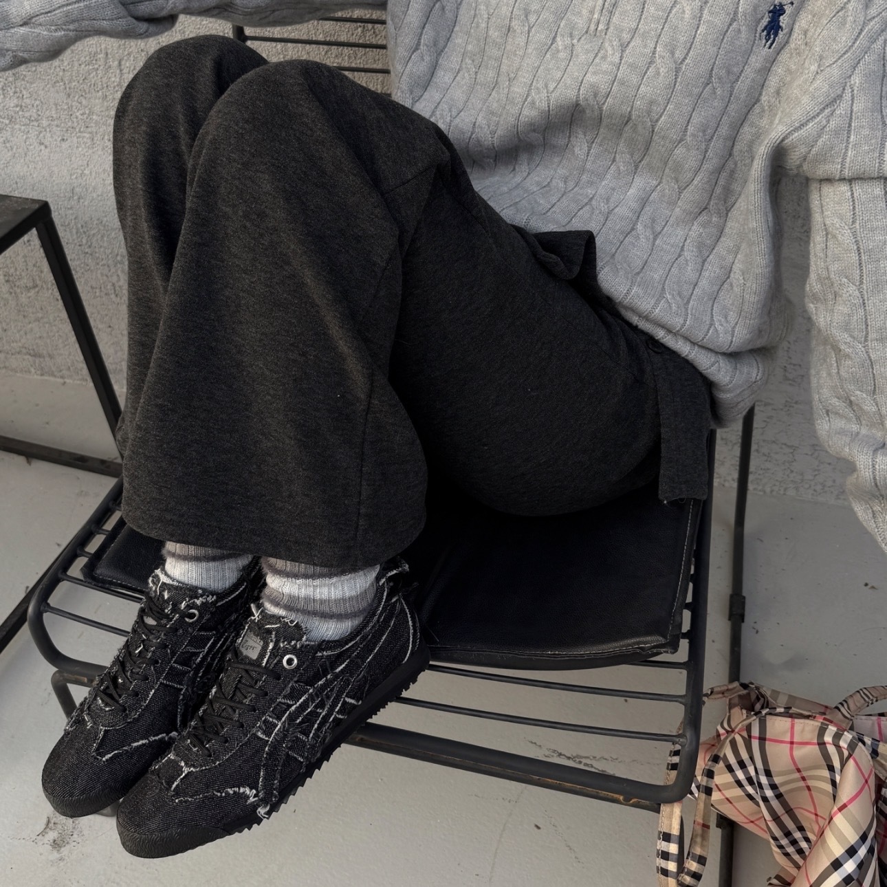 ONITSUKA TIGER MEXICO 66 SD 黑 牛仔丹寧 做舊 破壞風 鬼塚虎 休閒鞋 1183C310-001