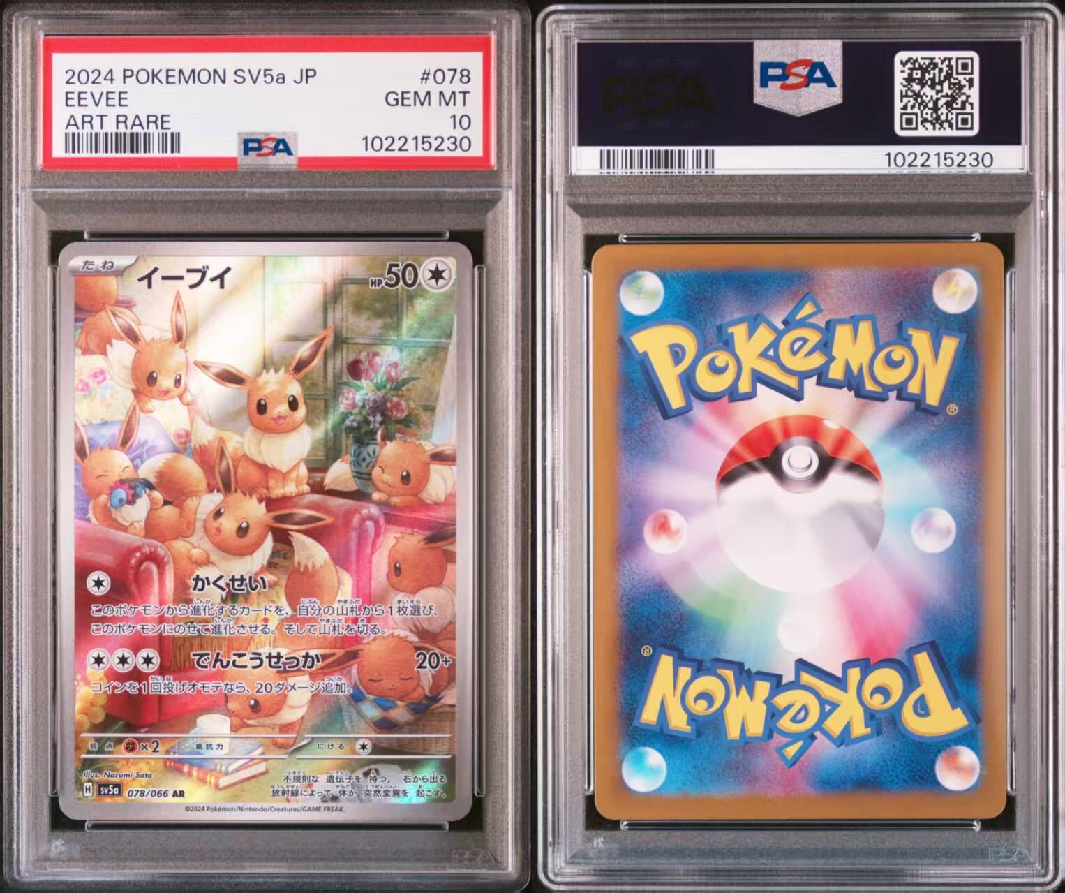 現貨- 【PSA10】日版爆滿伊貝卡