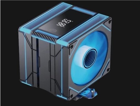 AINAR 艾納爾 AIR MAX T6 六導管單塔雙風扇 溫顯 CPU散熱器 黑/白色現貨