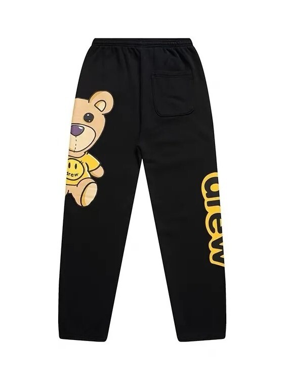 Drew House 字母印花Logo 小熊縮口綿長褲