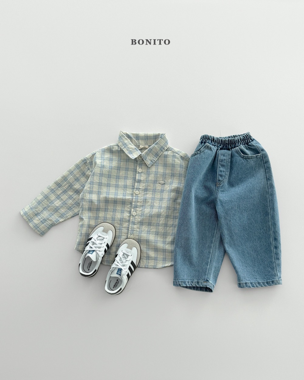 Bonito 格紋條紋襯衫 / 2色