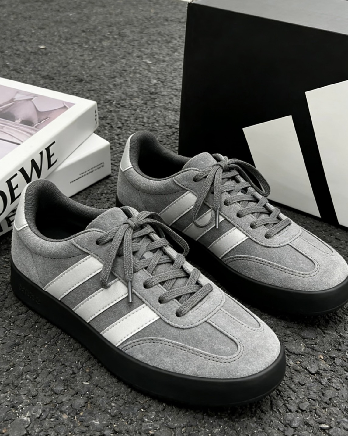 【預購】ADIDAS BARREDA 灰銀 KH6999