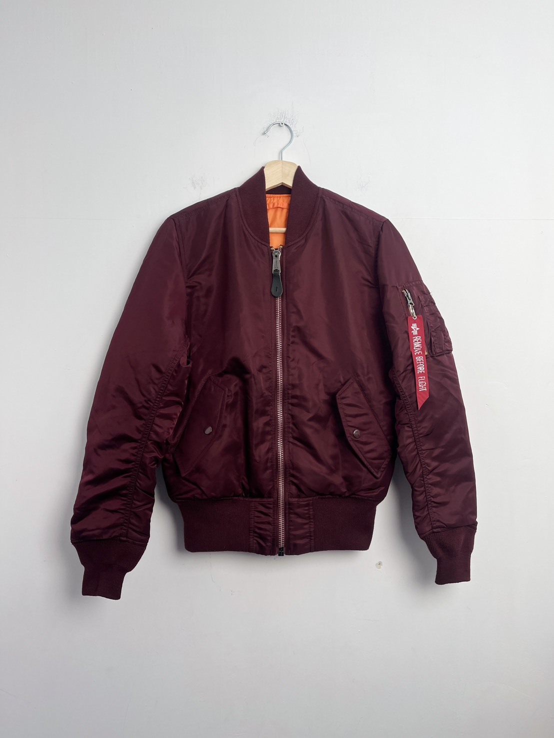 ALPHA MA-1 FLIGHT JACKET SIZE XS