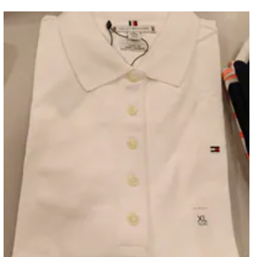 [S] TOMMY HILFIGER OPTIC WHITE SLIM FIT STRETCH-COTTON POLO, 76J5198-100 (STH1596)