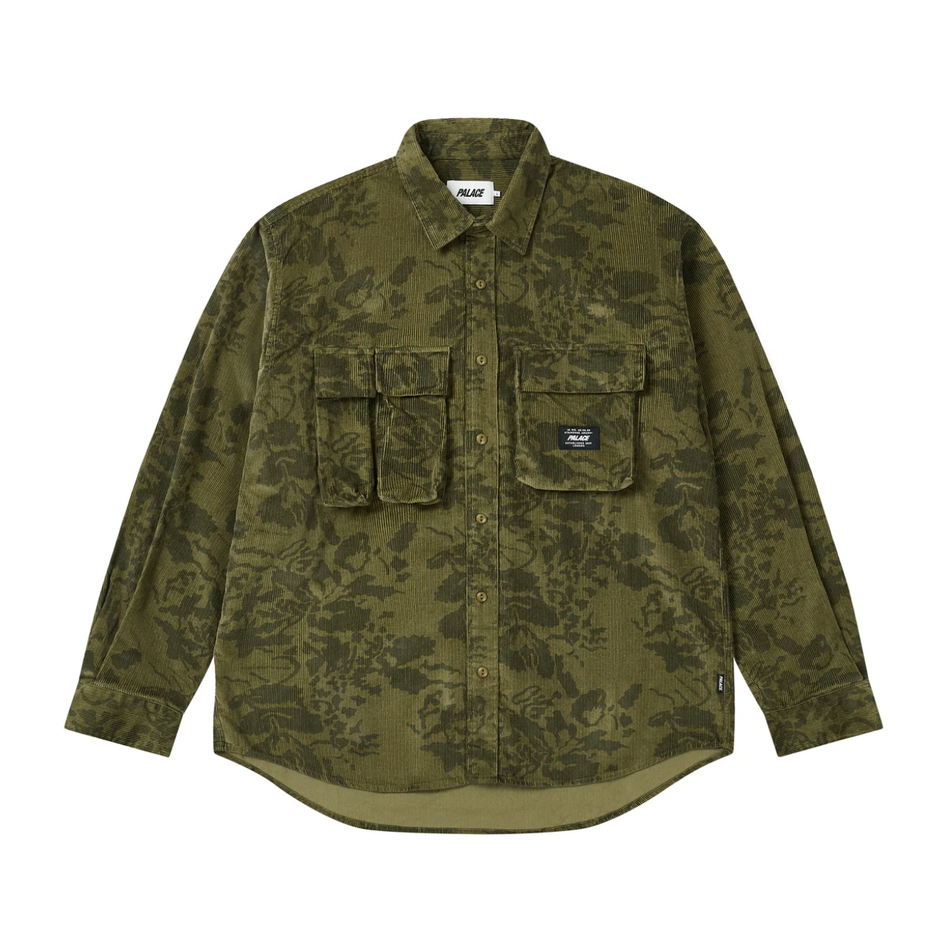 【PALACE】DOUBLE POCKET CORD OVERSHIRT