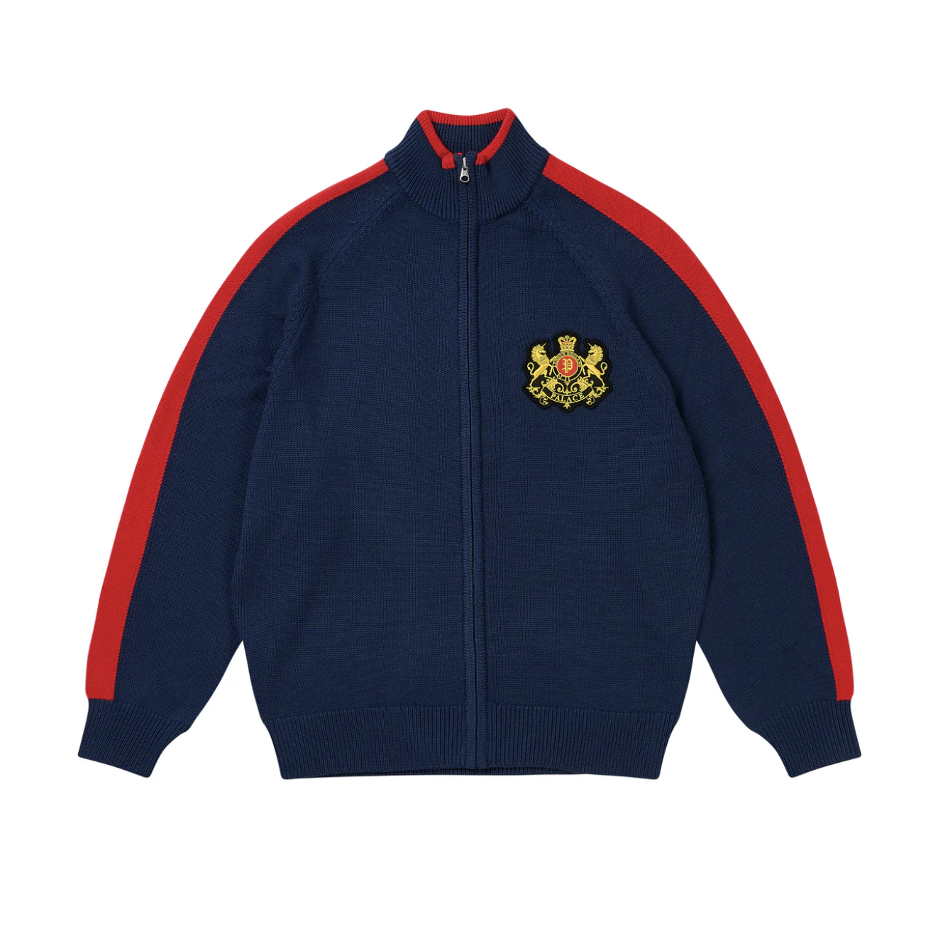 【PALACE】ESTABLISHED ZIP FUNNEL KNIT