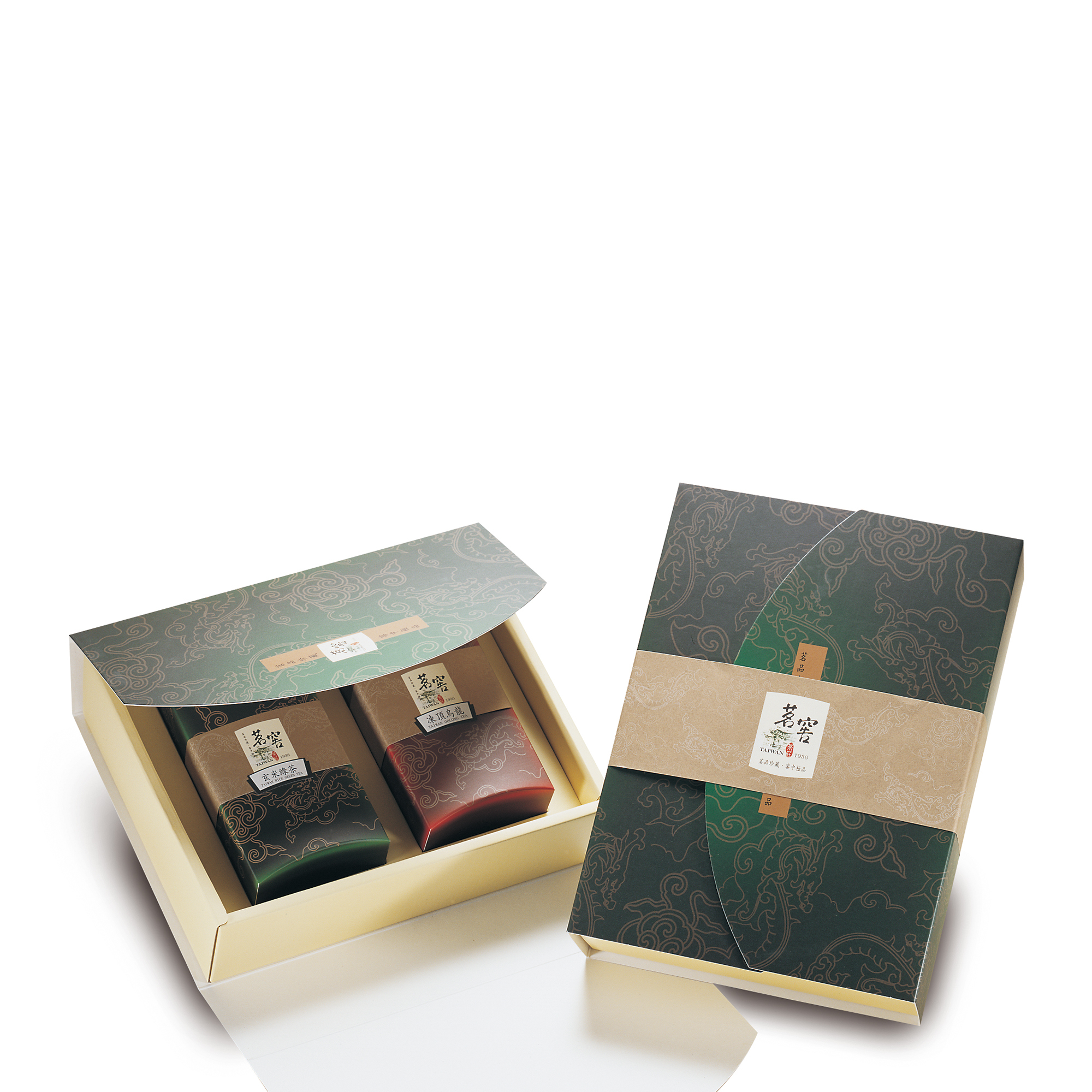 大雙喜茶葉禮盒 Classic Oolong Tea Gift Box (150g~300g x 2)
