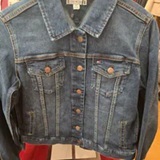 [S] TOMMY HILFIGER DARK DENIM VIVIANNE DENIM JACKET, XW04244-903 (STH1603)