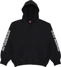 Supreme stack varsity hoodie