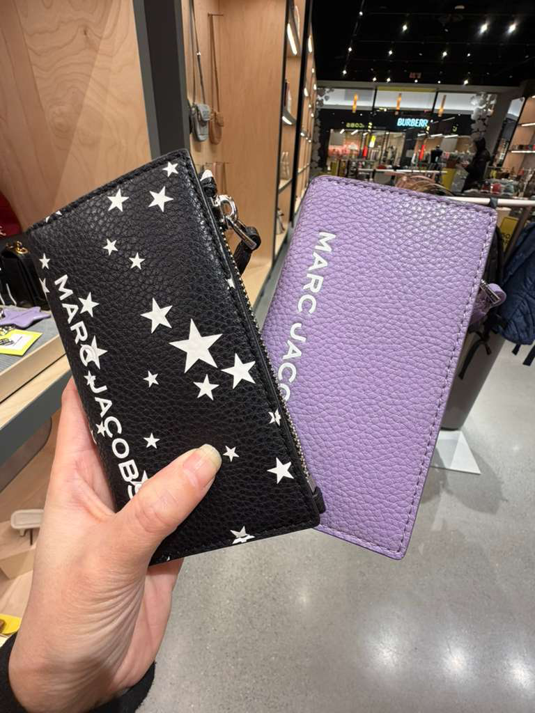 VQ009 Marc Jacobs LOGO L型拉鏈包