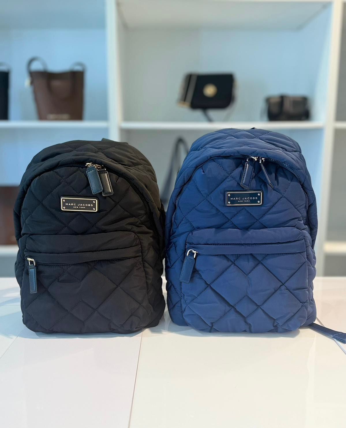 VQ029 Marc Jacobs 菱格款淨色背包 24x37cm