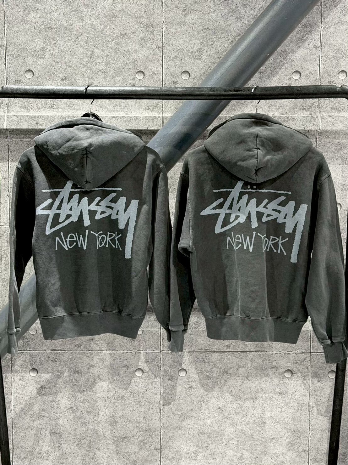 STUSSY 紐約店鋪限定 拉鍊外套