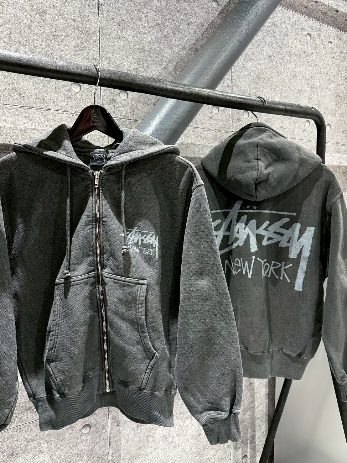 STUSSY 紐約店鋪限定 拉鍊外套