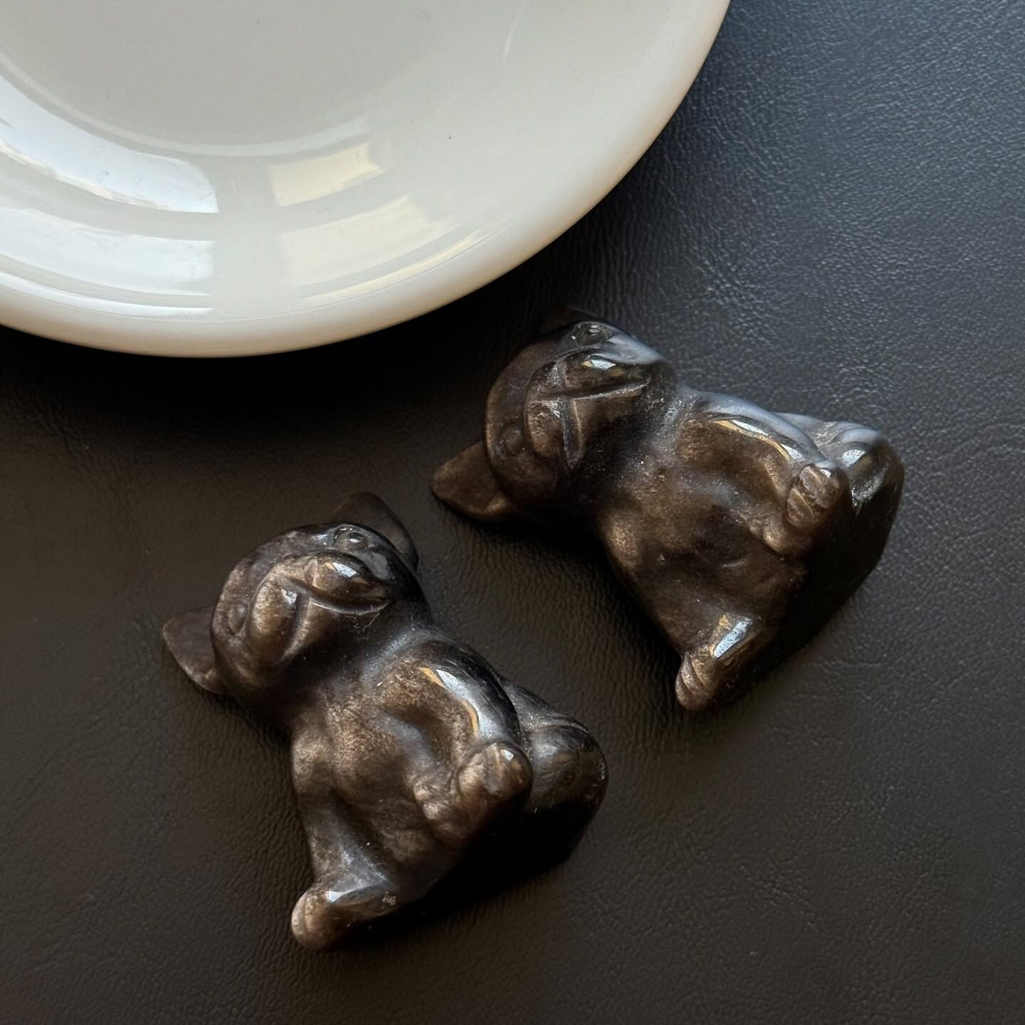 [原石] 銀曜石 法鬥 水晶擺飾