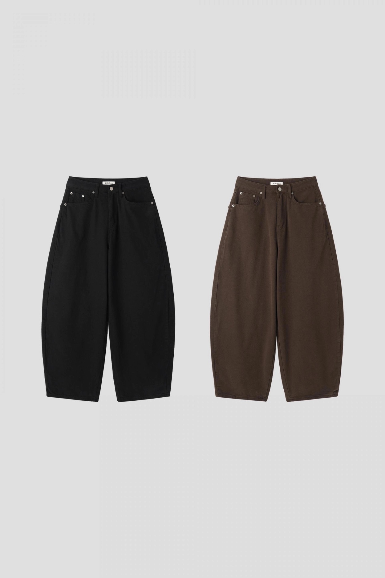 （3月韓國連線）P0249｜大熱款𖤐´-型格豹紋拼布彎刀褲🍂🪞₊✧