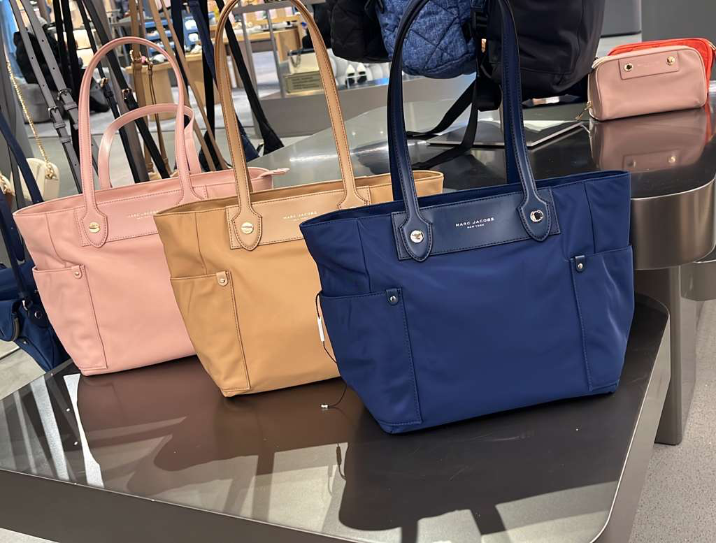 VQ024 Marc Jacobs 細LOGO TOTE BAG 40x26cm