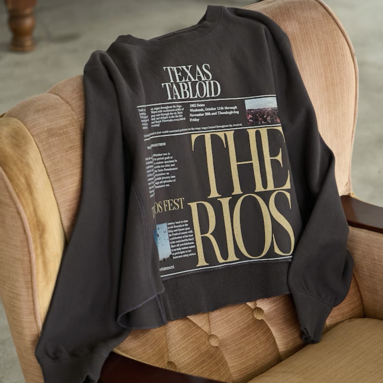 FREAK'S STORE 報紙 不修邊 大學T 長袖 衛衣 休閒 日本代購