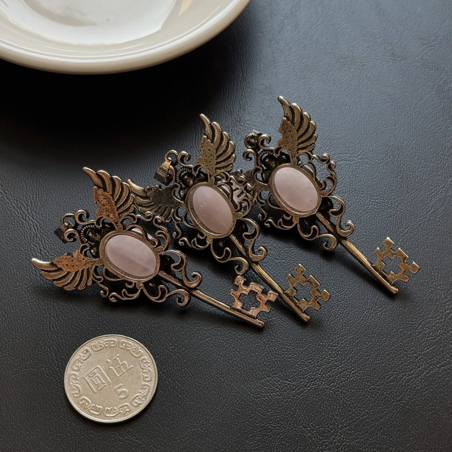 [原石] 粉晶 項鏈吊墜