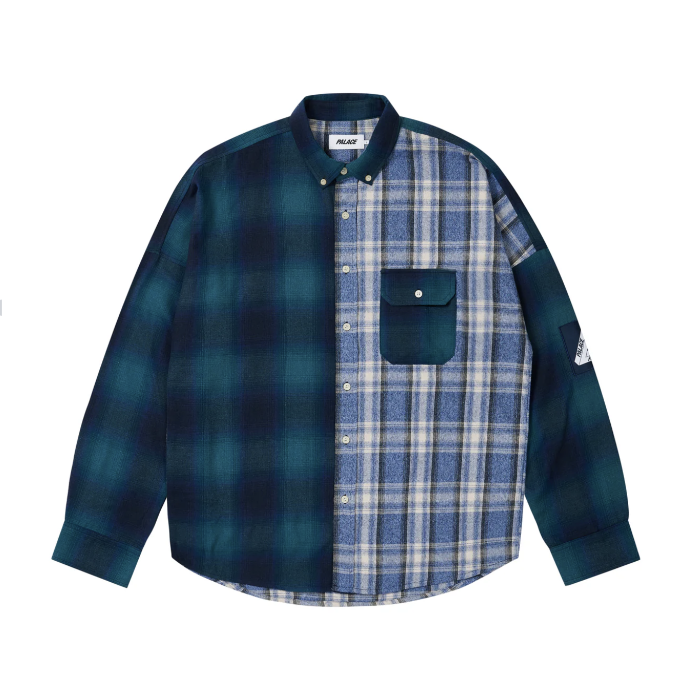 【PALACE】PATCHY FLANNEL SHIRT