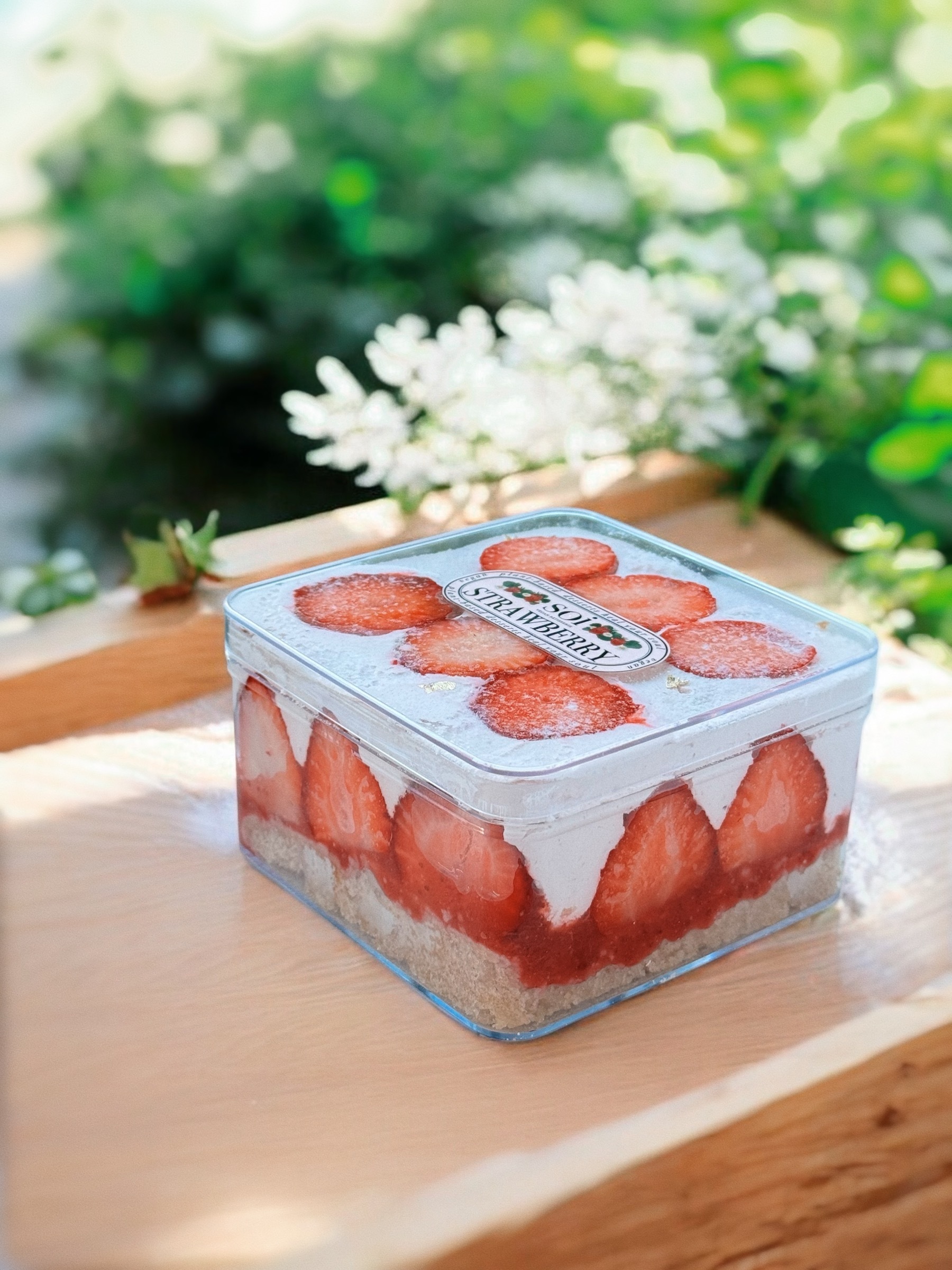 全素草莓珠寶盒