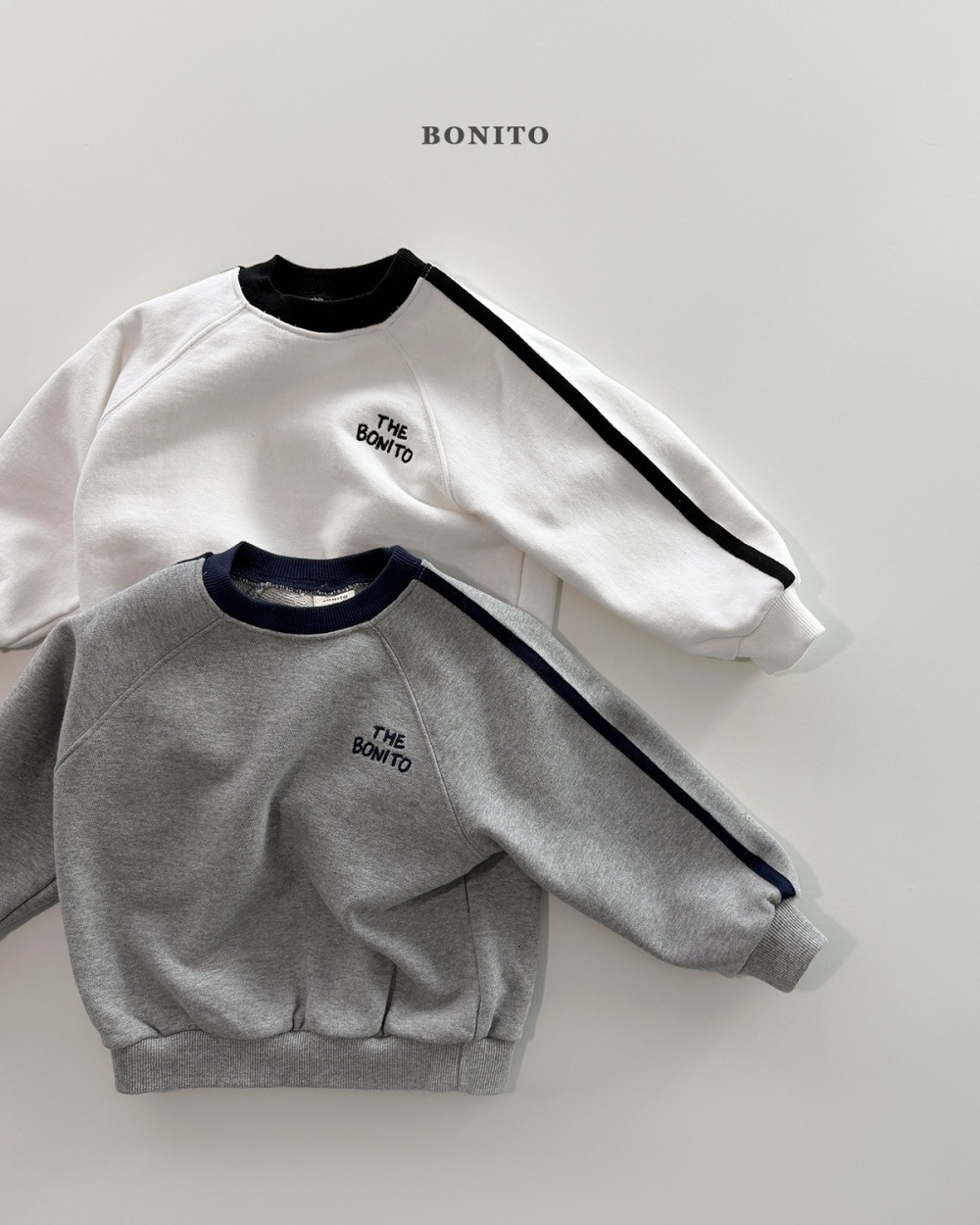 Bonito 線條落肩衛衣 / 2色