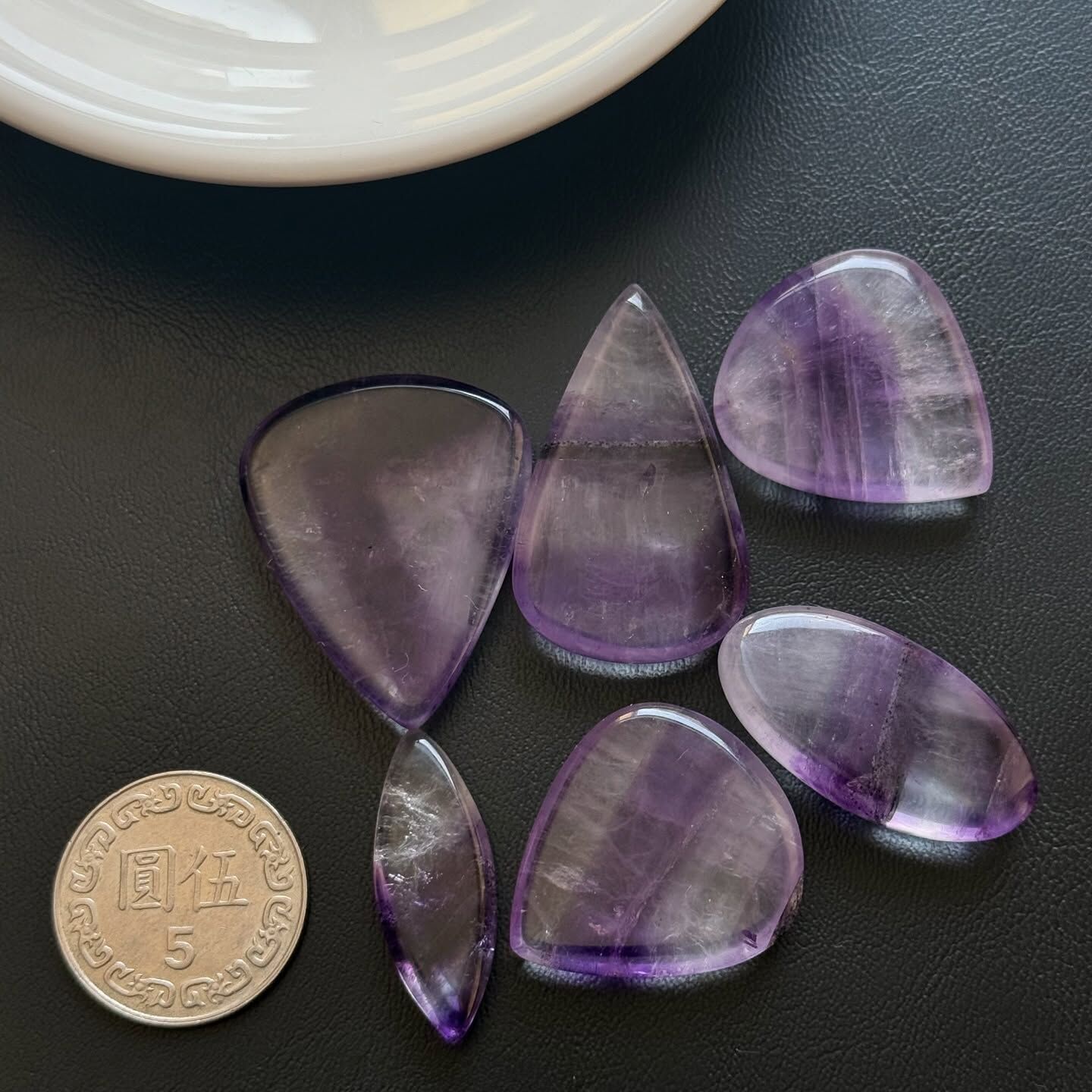 [原石] 達畢茲紫水晶 水晶蛋面 水晶墜面