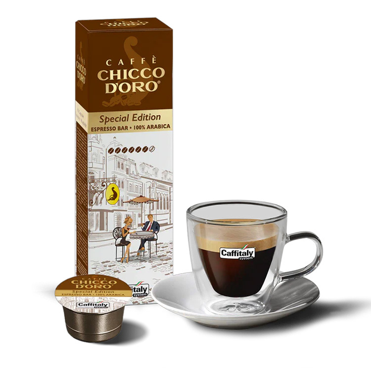 CHICCO D'ORO 特選意式咖啡膠囊 (10杯裝) 深度烘焙