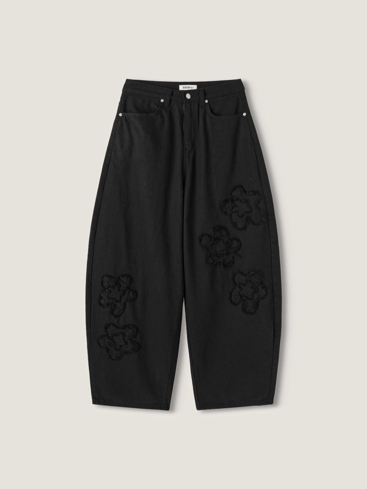 （3月韓國連線）P0226｜26SS人氣熱賣！最新花花彎刀褲❀