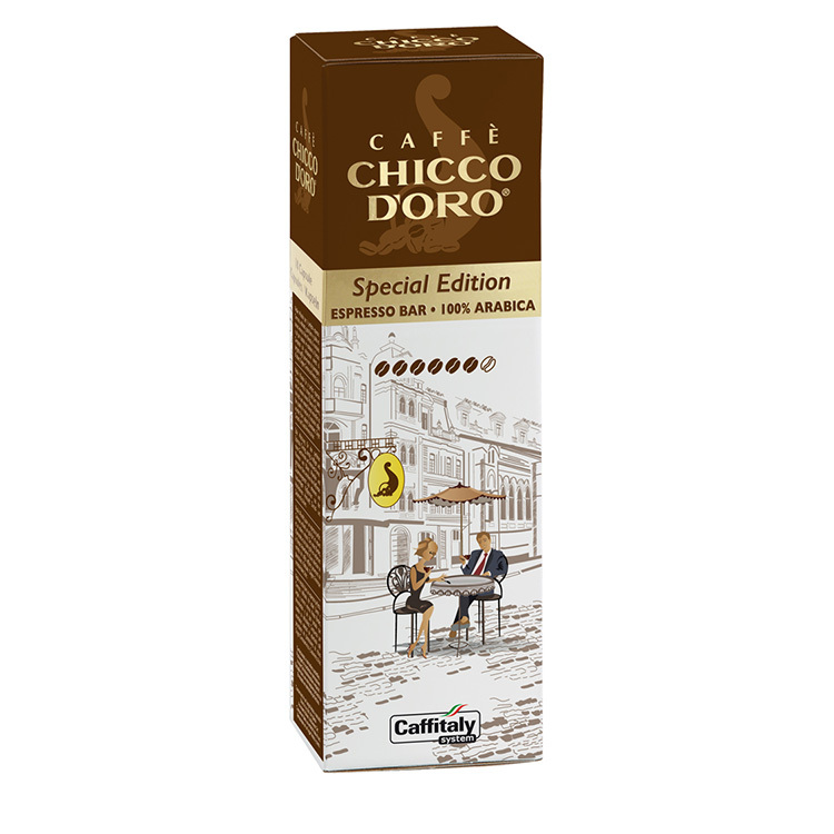 CHICCO D'ORO 特選意式咖啡膠囊 (10杯裝) 深度烘焙
