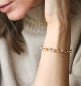 1WK0708-499 [WAEKURA] Bracelet Maieul Gold (A-LX-E)