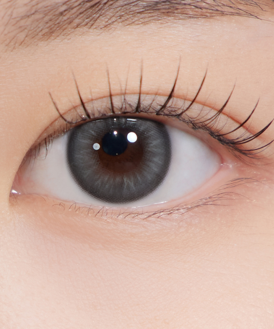 Hapa Kristin Shopaholic Kristin 1Day Contact Lens - MIDNIGHT GRAY