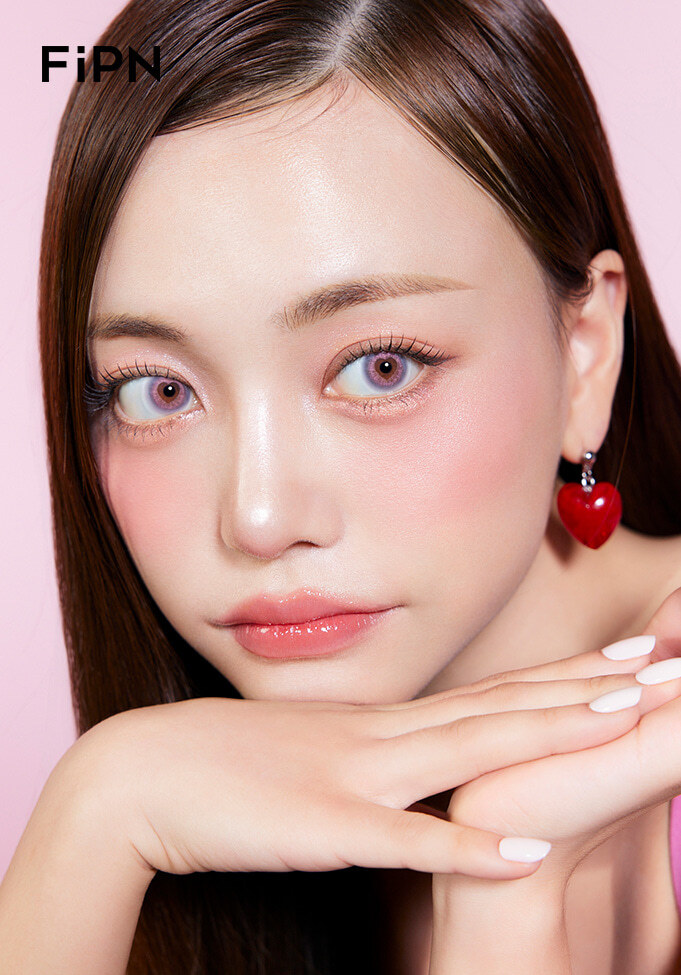 [日拋] FiPN HEARTZ Fixing 1 Day Ashpink 日拋隱形眼鏡｜每盒10片