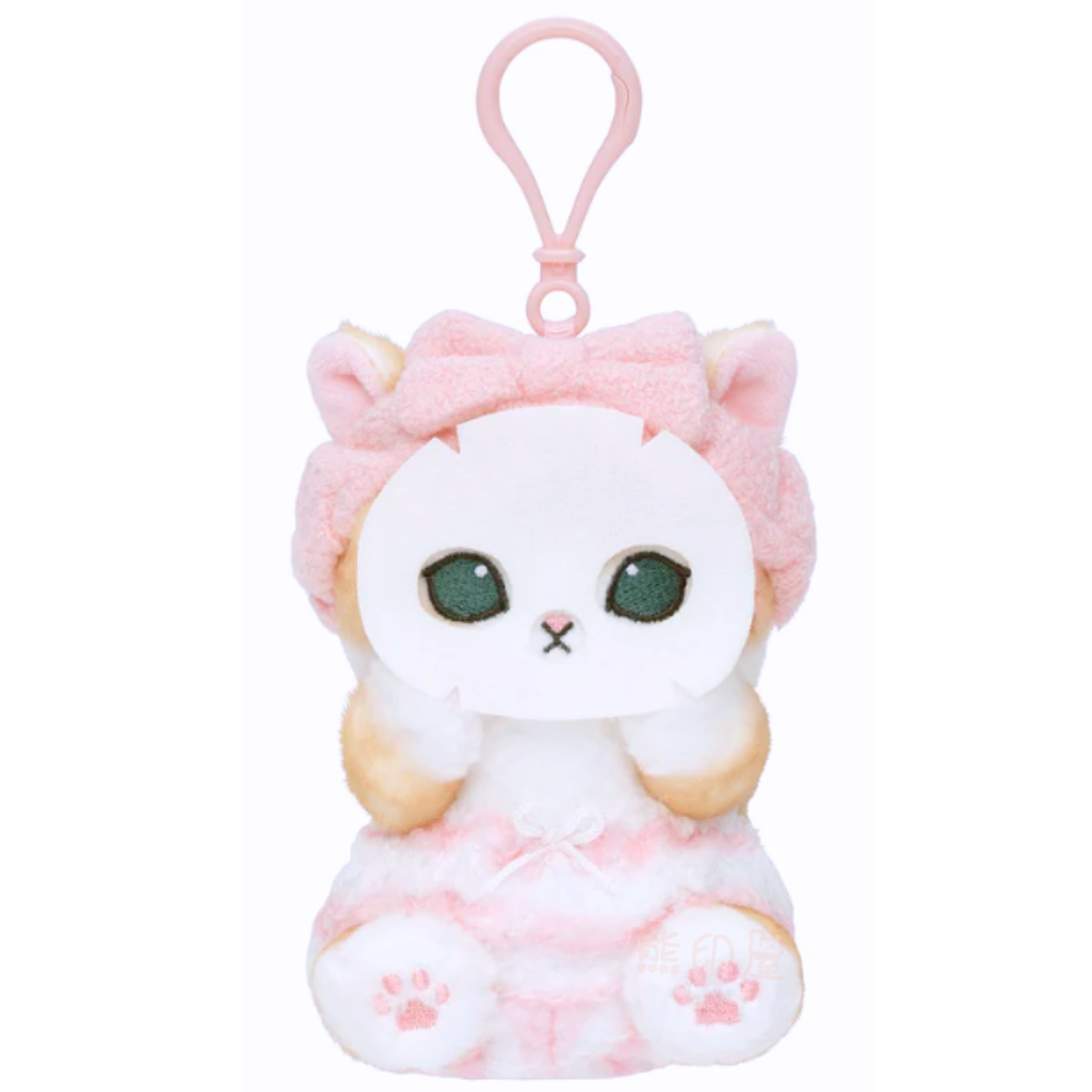 Mofusand 面膜貓 居家放鬆系列 毛公仔吊飾 掛飾 [平行進口]