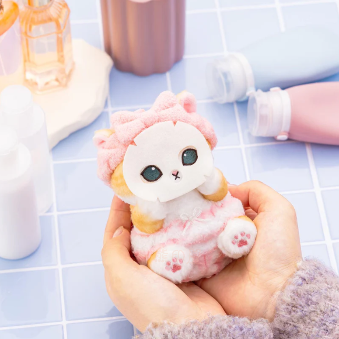 Mofusand 面膜貓 居家放鬆系列 毛公仔吊飾 掛飾 [平行進口]