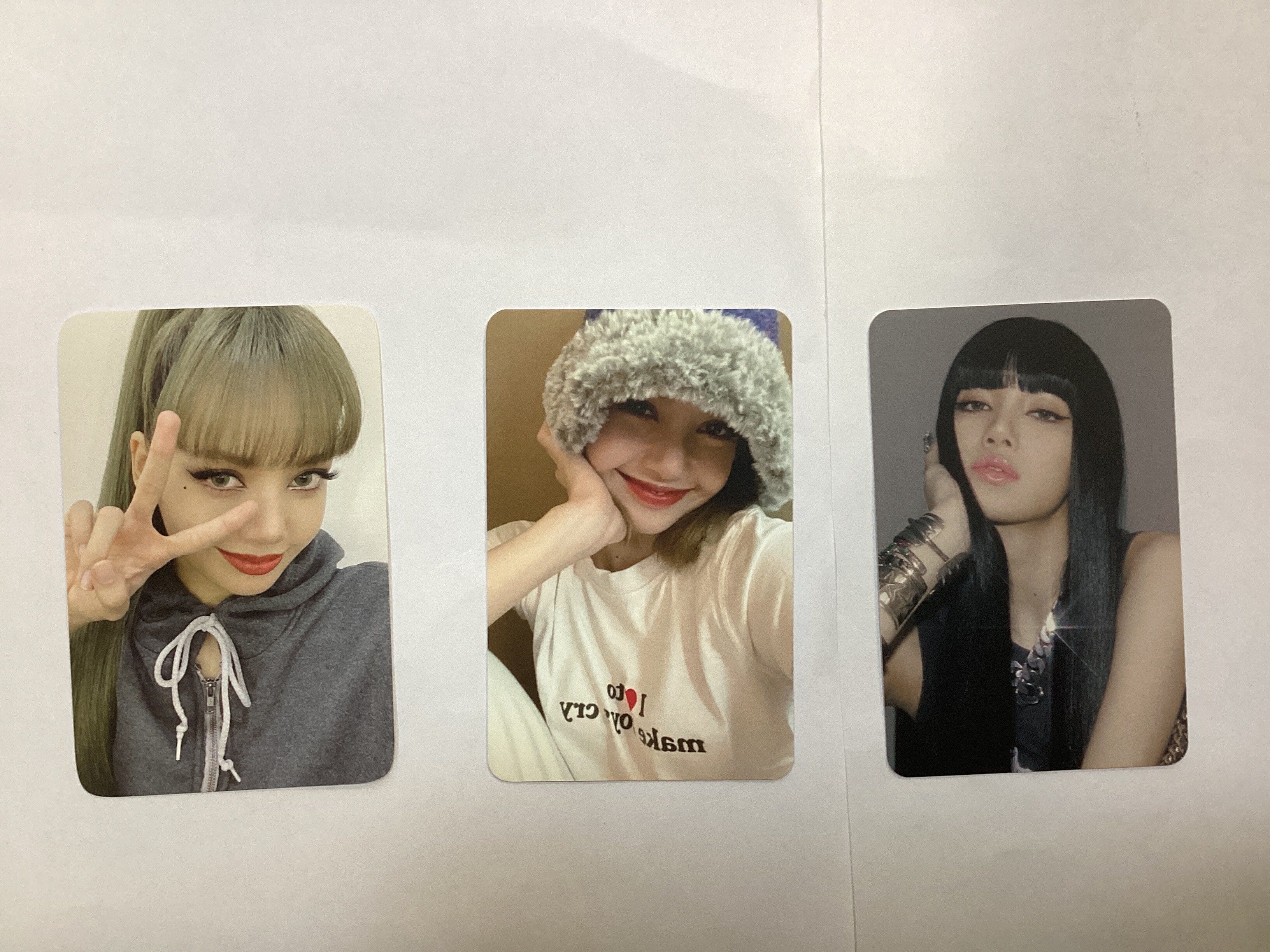 BLACKPINK LALISA 特典小卡